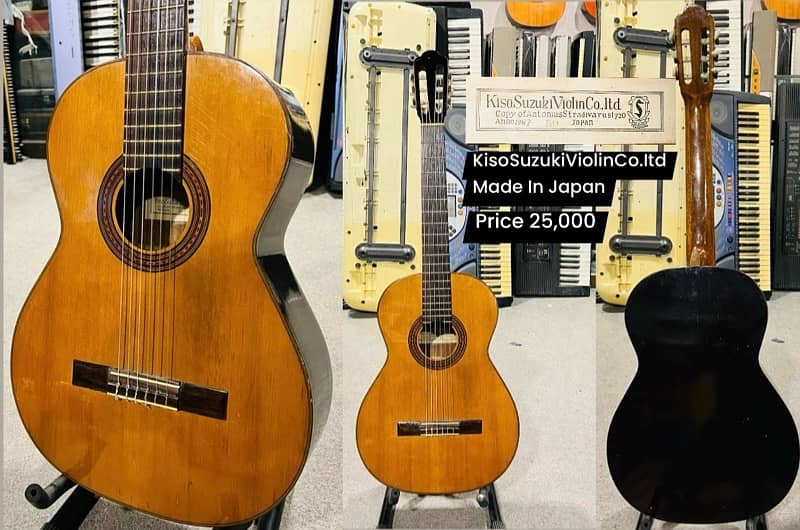 Hanaoese NYLON GUITAR THE MOST QUALITYTANY Tokyo Japan Model No. 120 2