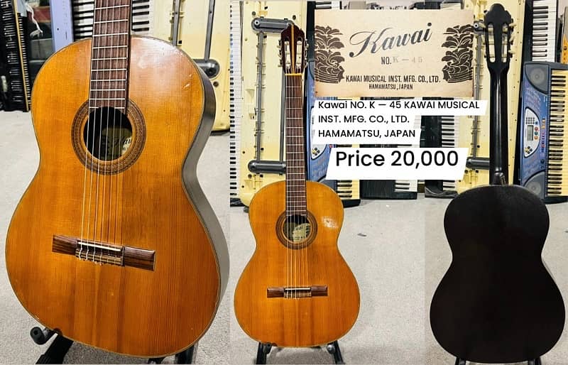 Hanaoese NYLON GUITAR THE MOST QUALITYTANY Tokyo Japan Model No. 120 5