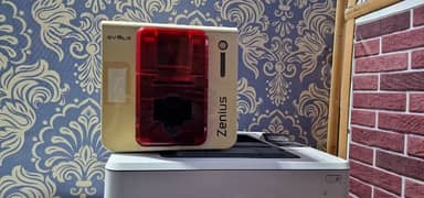 evolis zenius card printer