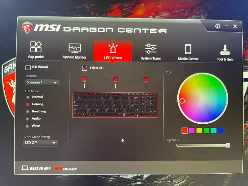 MSI 6RF Stealth Pro Gaming Laptop GTX1060 intel core i7 6th gen 60HZ 5