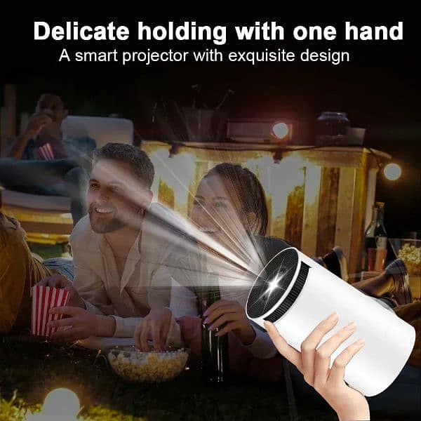 New HD Display android Projector Mini office Projector Mobile Project 8