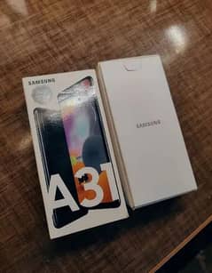 Samsung A31 4/128 with box and charger with warranty card