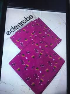 alkaram and Edenrobe 2pcs suit original brand