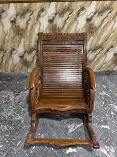 easy chair sheesham wood