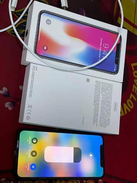 iphone X stroge 256, GB PTA approved 03220732804 My Whatsapp 1