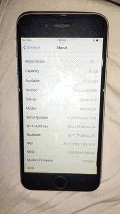 Iphone 6 for sale iOS 6 iOS 11 version