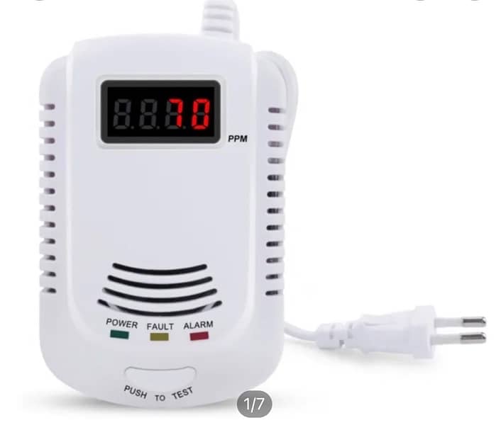 Home Standalone Plug-In Flammable Gas Detector 2