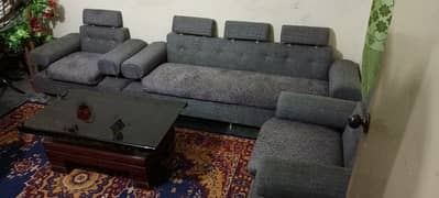 5 Seater sofa with table