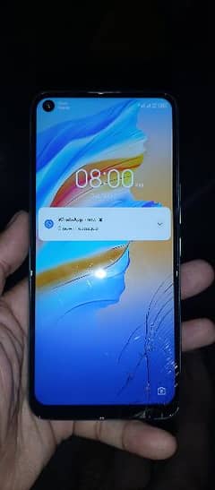 tecno camon 17 6Ram128Rom glass crack hai  baqi work karta hai 100%