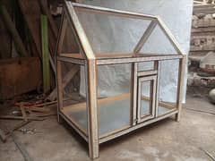 wood made Hen cage