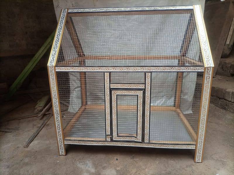 wood made Hen cage 2