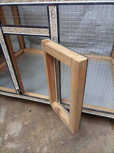 wood made Hen cage 6