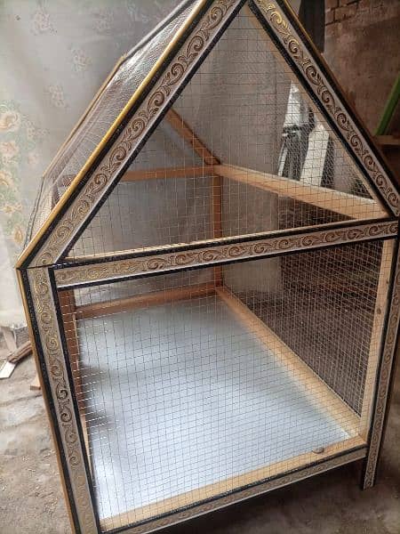 wood made Hen cage 8