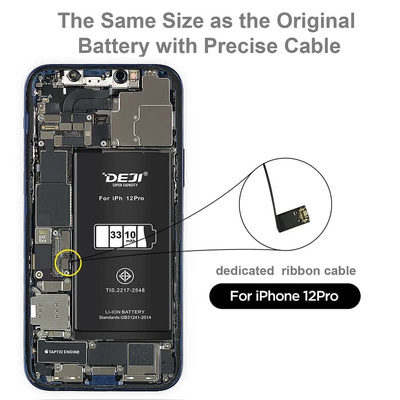 Apple iPhone 12 Pro Battery Replacement Battery No error Iphone 12 2