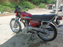 Honda CG 125 2018 model attock noumber