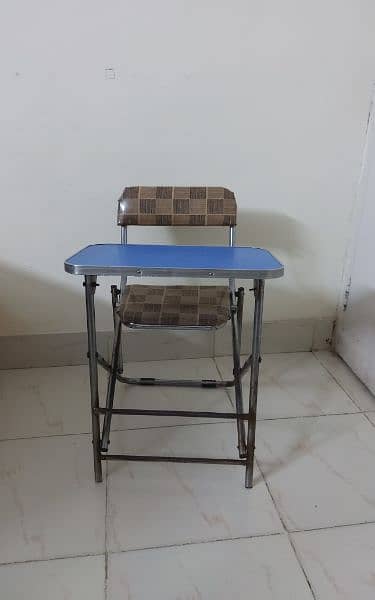 Study table with chair foldable 1