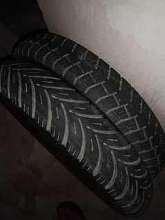 1 tyre 90.90. 18.60% condition. and 1 tyre just 2 days use. 100.90. 18.