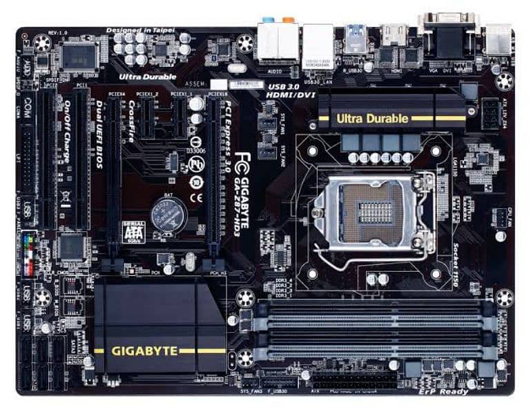 i7 4790 + gigabyte z87 hd3 + 16gb ram 1