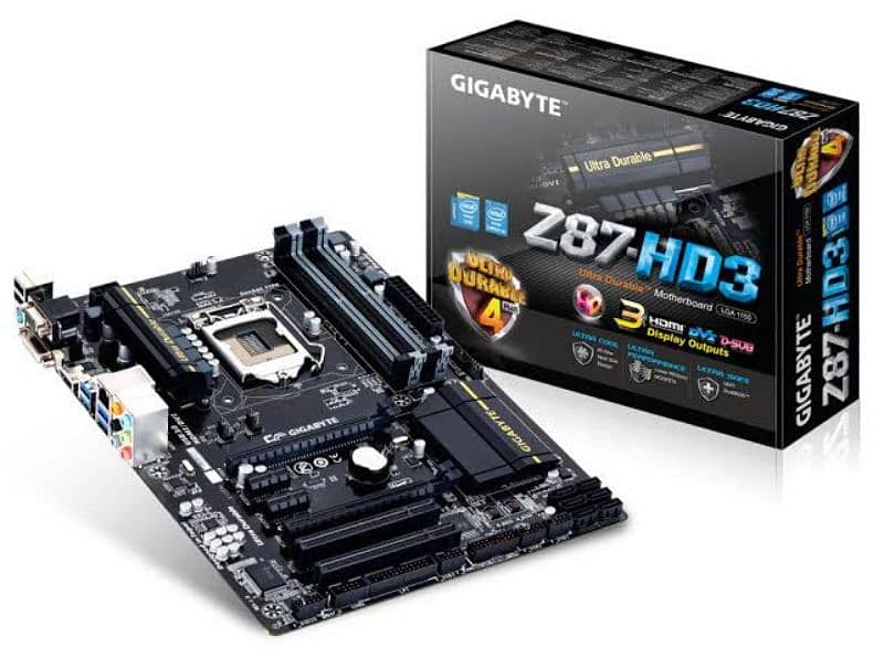 i7 4790 + gigabyte z87 hd3 + 16gb ram 2