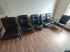 6 visiter chair for sale used h