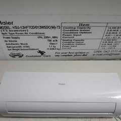 Haier t3 1 ton dc inverter AC only a month Used