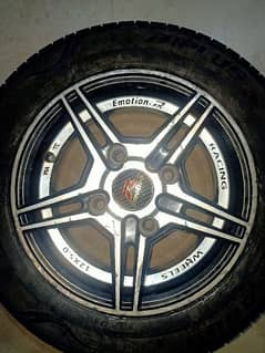 12" alloy rims 4 exchange only