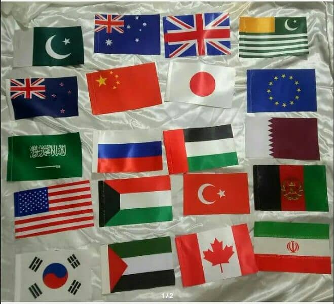 Palestine Flag, Muffler, Keffiyeh, Turkey flag,  UAE flag,  Iran flag 15