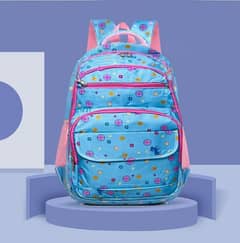 kids printed school bag