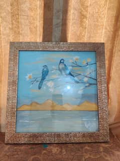 Blue bird painting