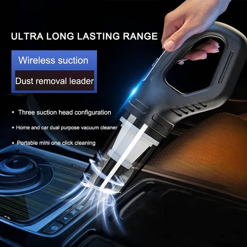 Small car home  vacuum cleaner,  strong suction, with charging 11