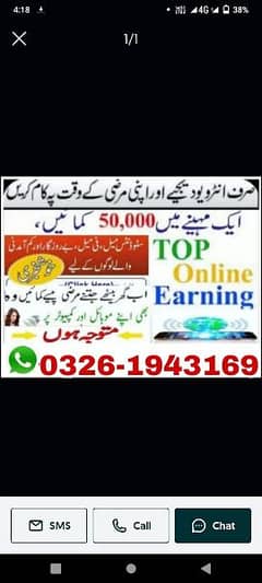 part time jobs available Online Earing home work