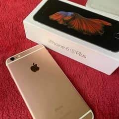 iphone 6s plus PTA approved 64gb my wtsp/0341-68;86-453