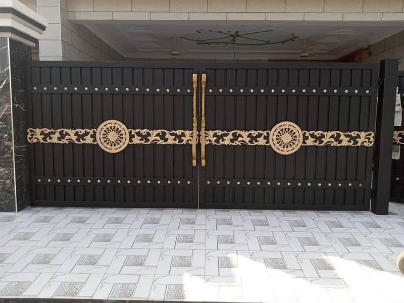 Gate Design | Modern Gate | Main Gate | Steel Gate 5