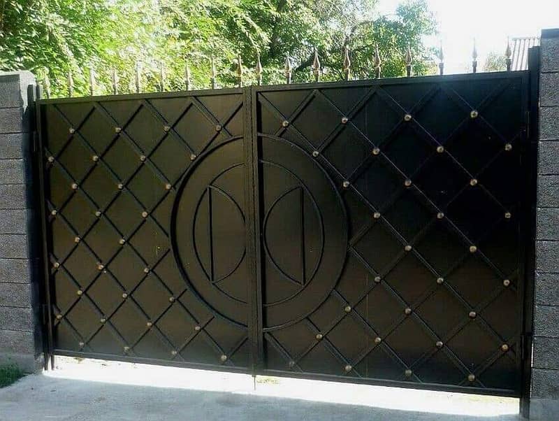 Gate Design | Modern Gate | Main Gate | Steel Gate 11