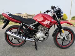 Yamaha YBR 125G Model 2022 All Punjab Number Total Genuine bike