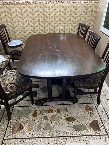 dining table 6 chairs contact 03105631118 3