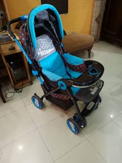 Baby pram is available in very good condition