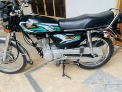 honda cg 125 black 2023 Punjab registered