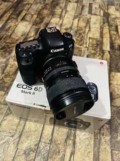 Canon 6D Mark II full Box with Tamron G2 24-70mm & Canon 85mm Lens