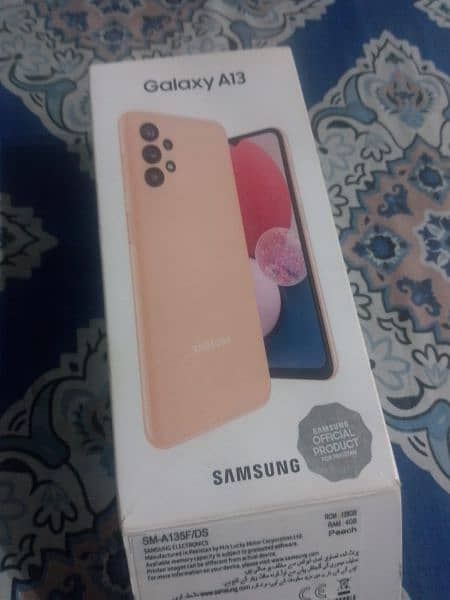 urgent sale samsung A13 4/128 good condition 2