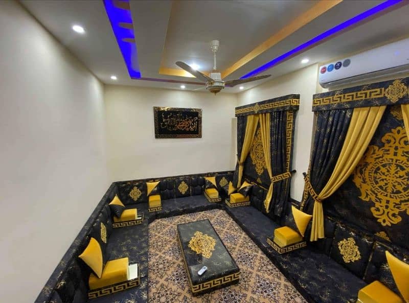 Arabic Majlis/majlis sofa/Arabic Majlis/Arbi Sofa/ running foot 3