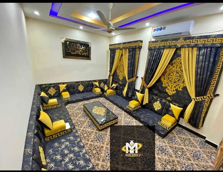 Arabic Majlis/majlis sofa/Arabic Majlis/Arbi Sofa/ running foot 4