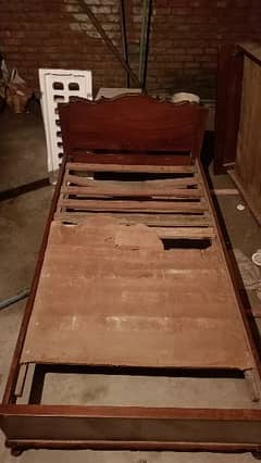 Old Double King Size Bed