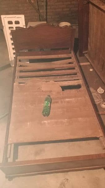 Old Double King Size Bed 1