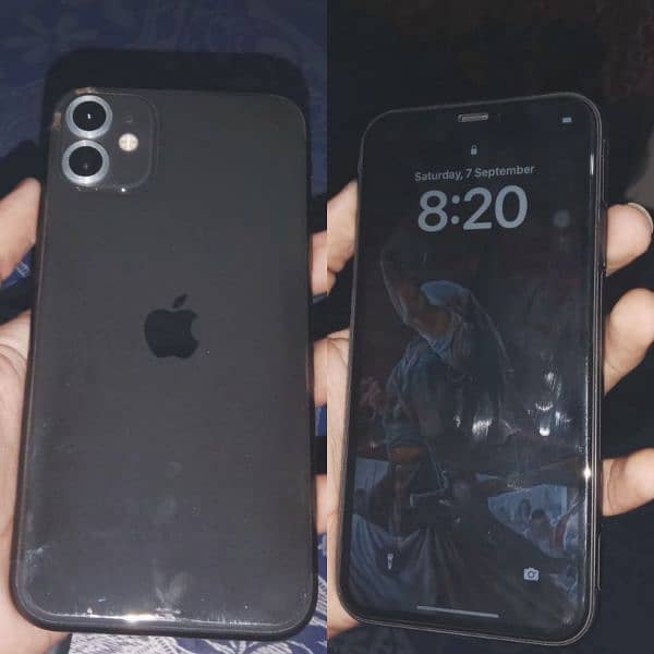 iphone 11 with box and charger 3