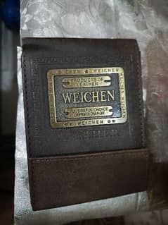 Pure jenioun leather wallet