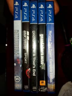 PlayStation 4 games barely used