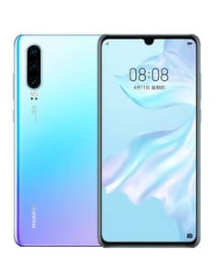 Huawei p30. finger print in display double sim pta approved 0