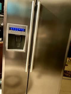 Double Door Haier HRF-663ITA2 Side by Side Refrigerator 24Cft 0