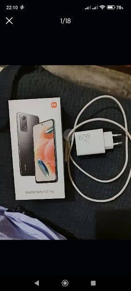 Redmi note 12 pro 4G *  8)256 GB ( 03043444522 ) ( 03702280499 ) 3